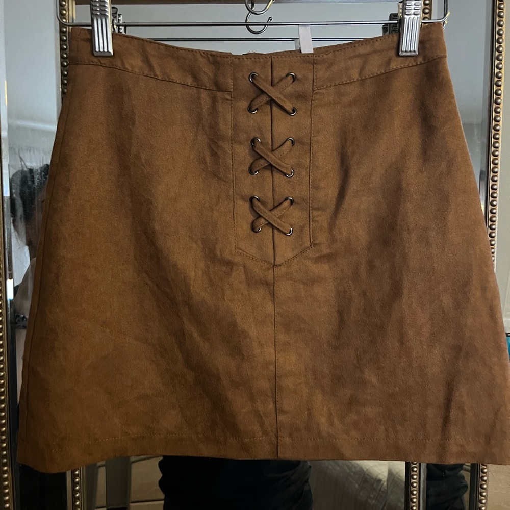 Tan BCBG skirt